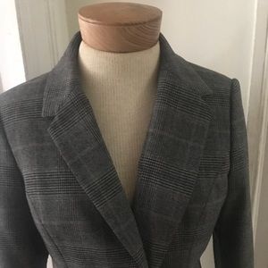 Gray plaid Calvin Klein Suit